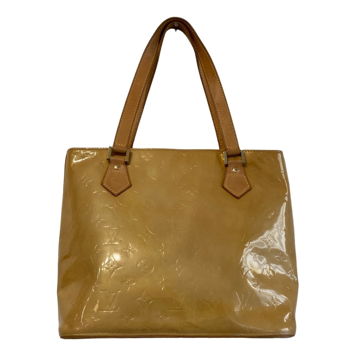 Houston patent leather handbag