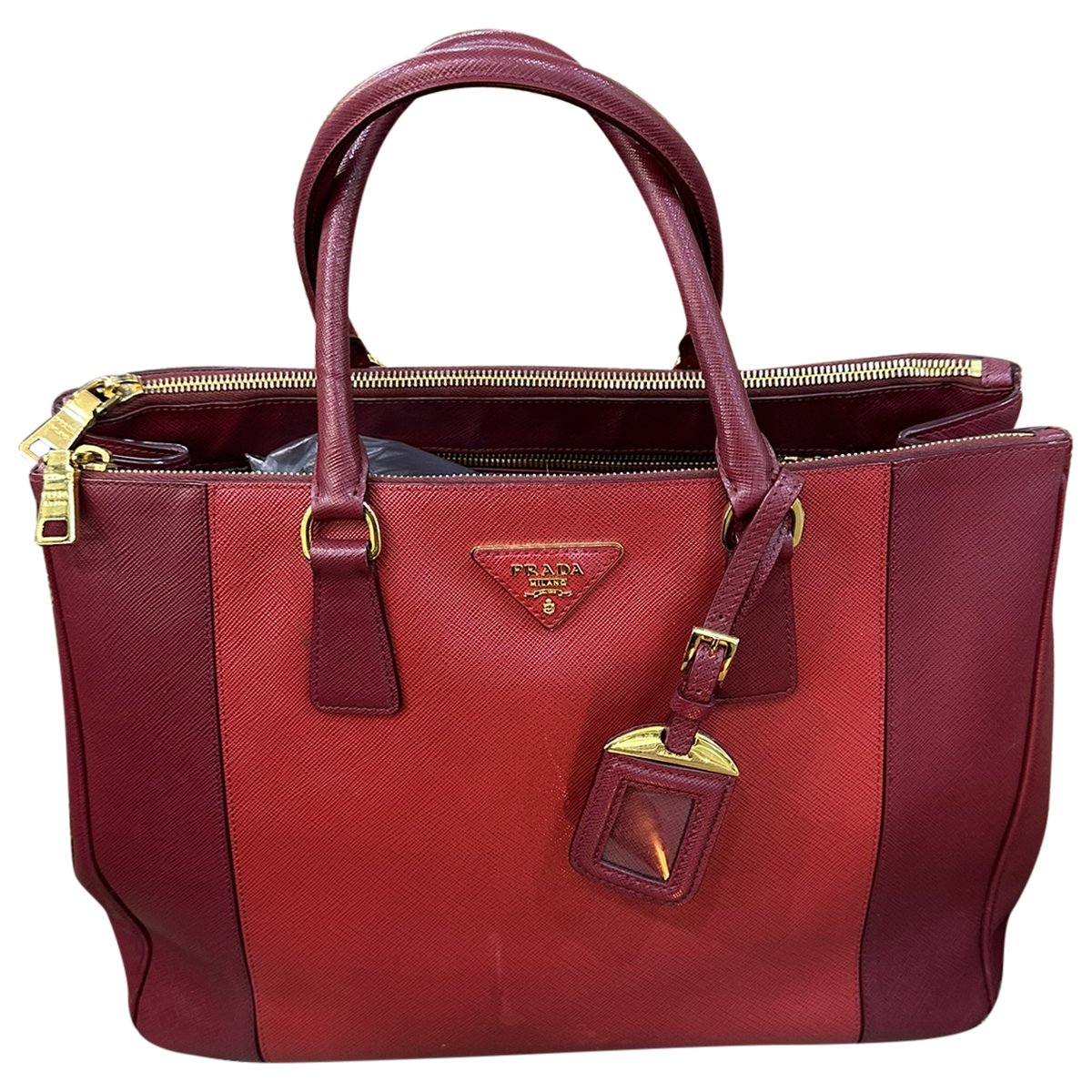 Galleria leather handbag
