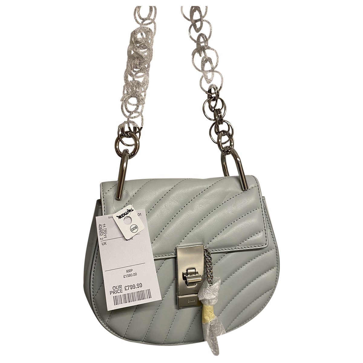 Drew leather crossbody bag