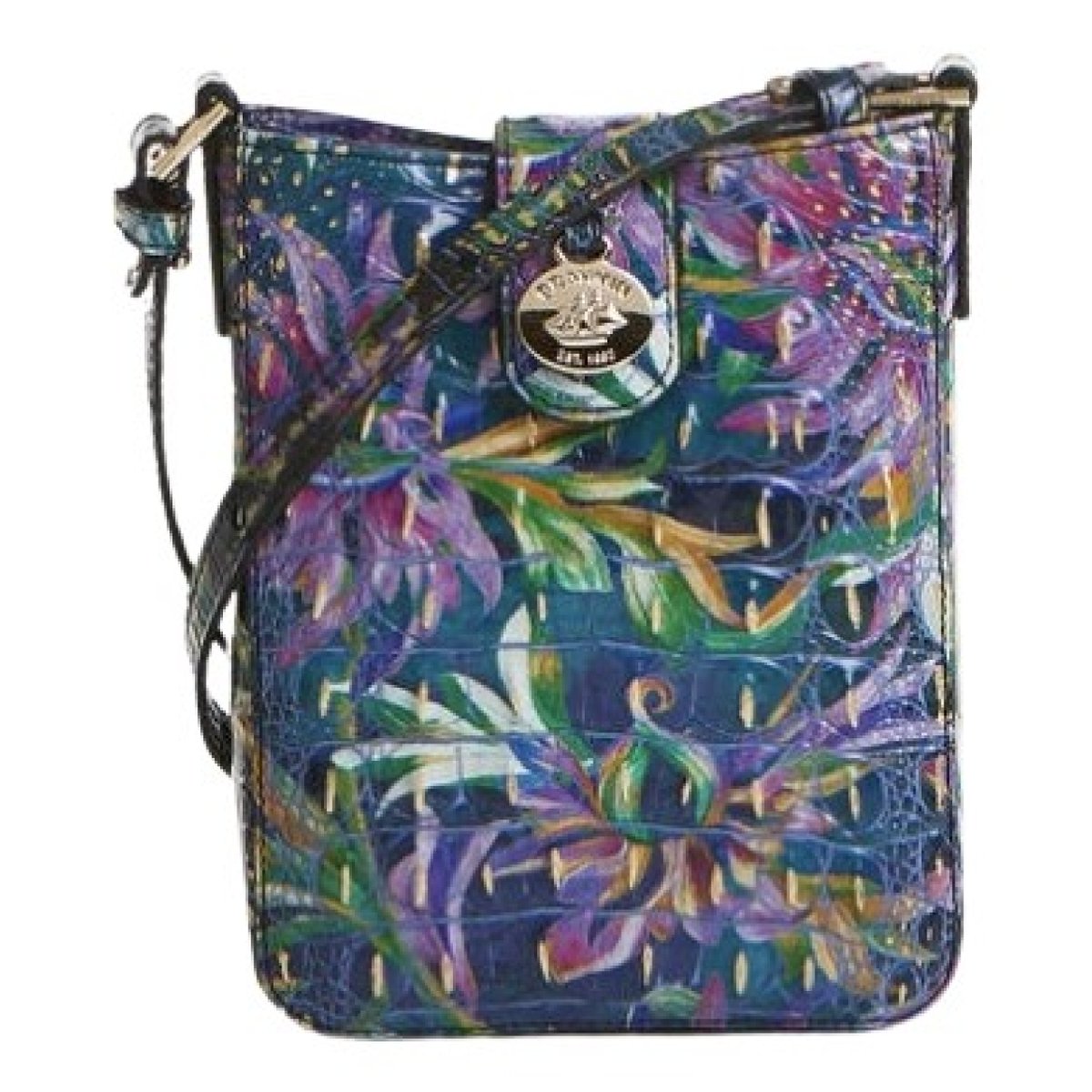 Leather crossbody bag