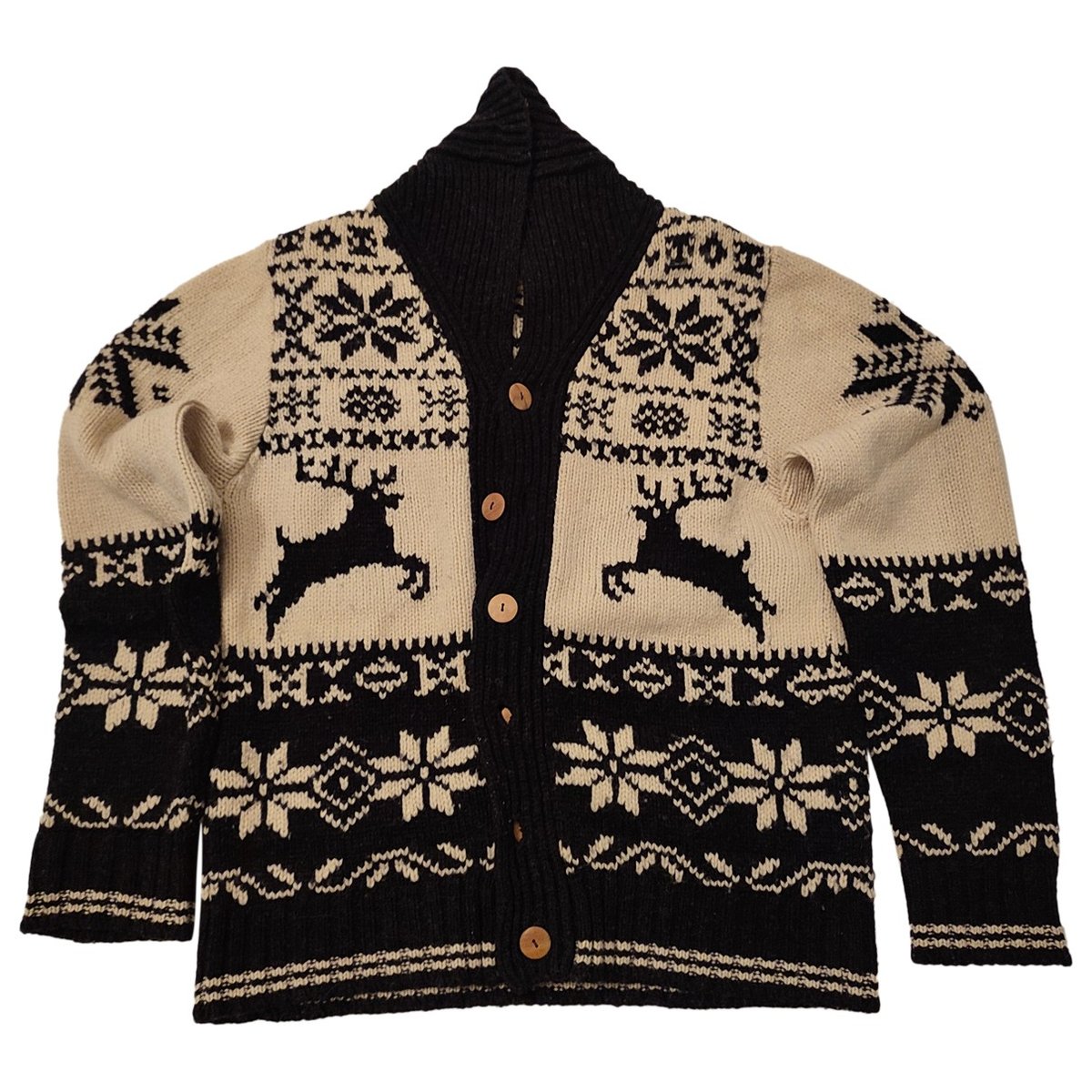 Norvégien wool cardigan