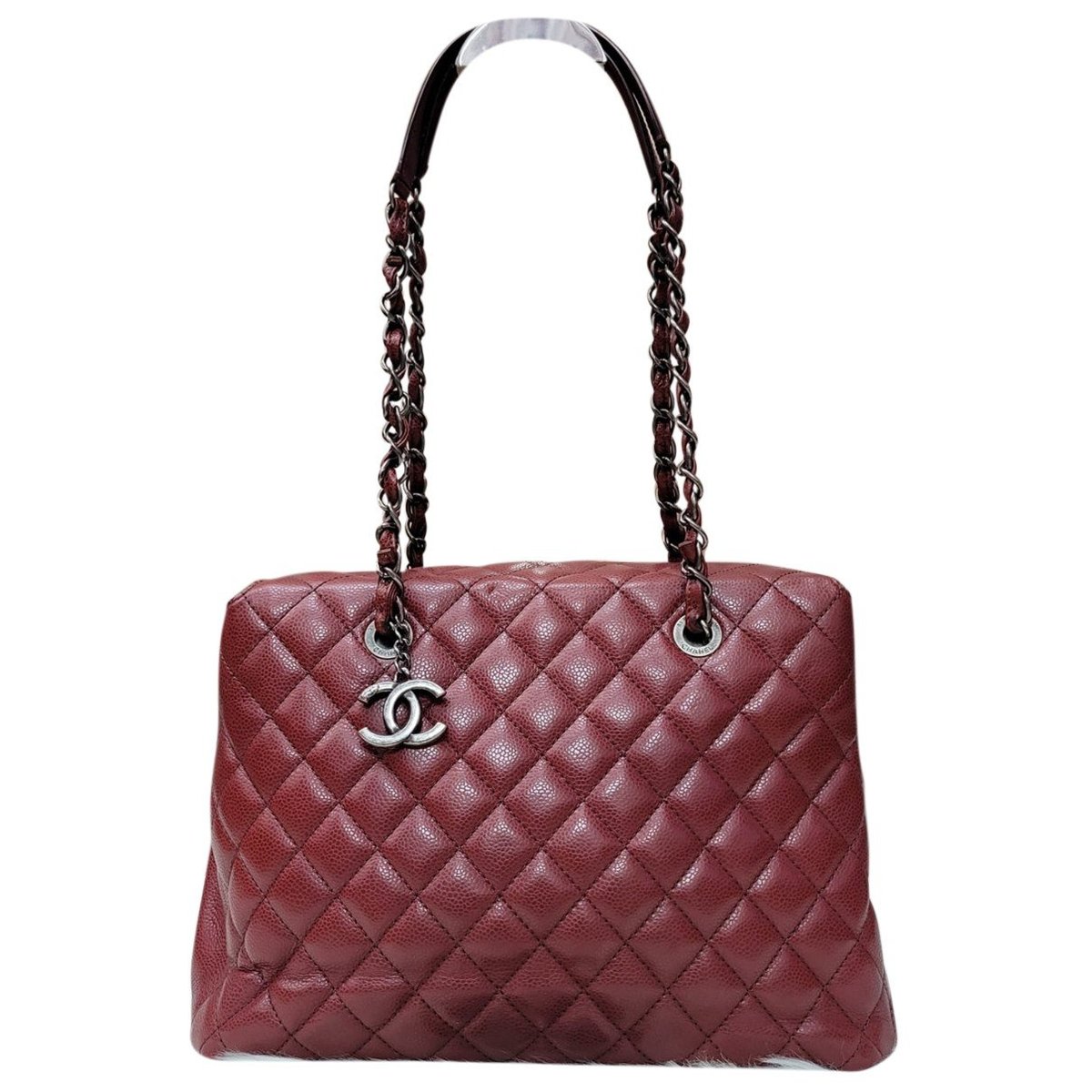 Grand shopping leather handbag