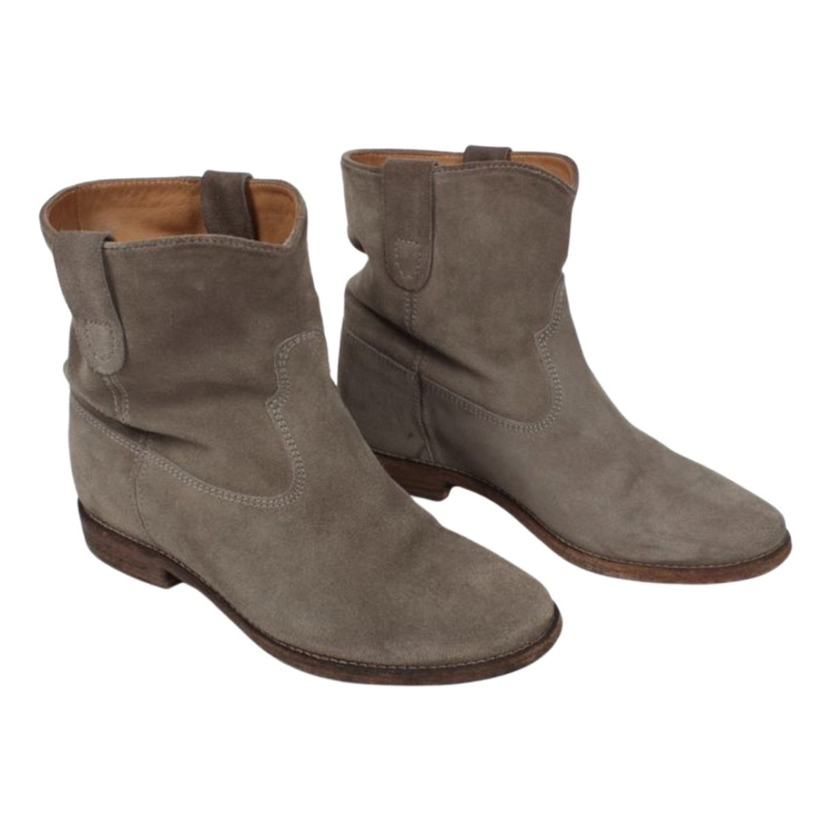 Cluster ankle boots