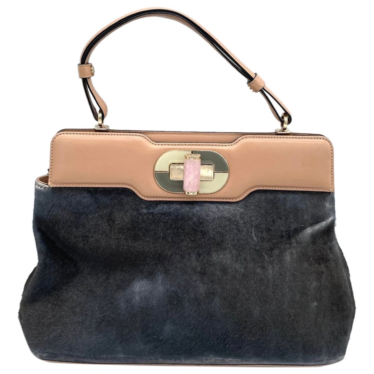 Isabella Rossellini leather handbag