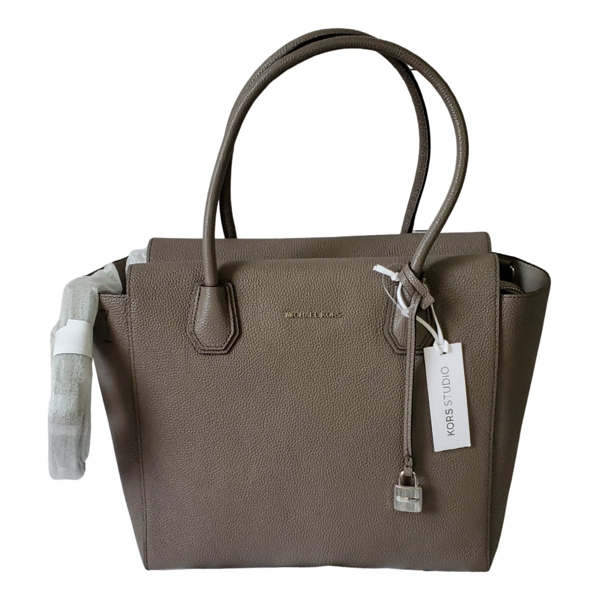 Mercer leather satchel