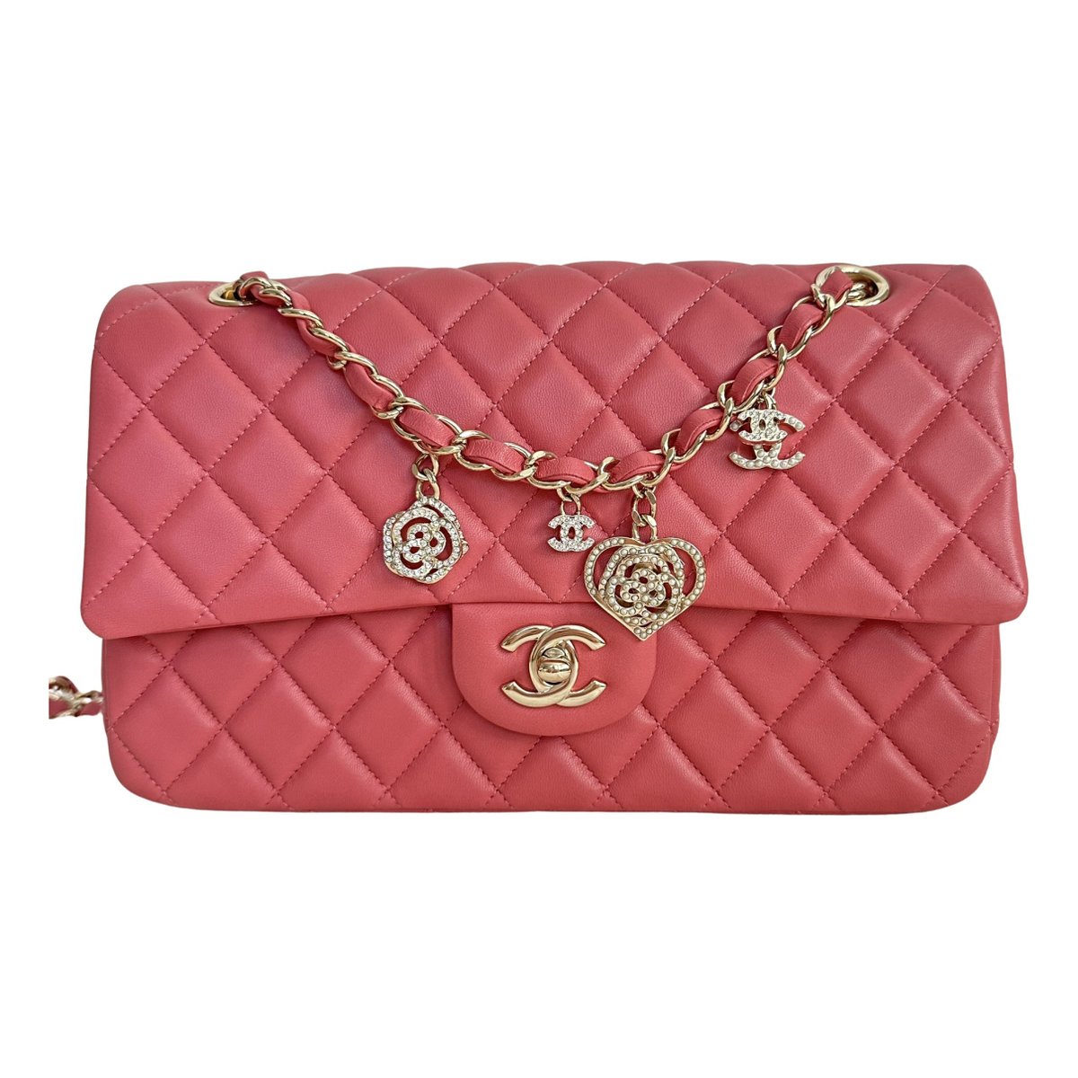 Timeless/Classique Valentine leather crossbody bag