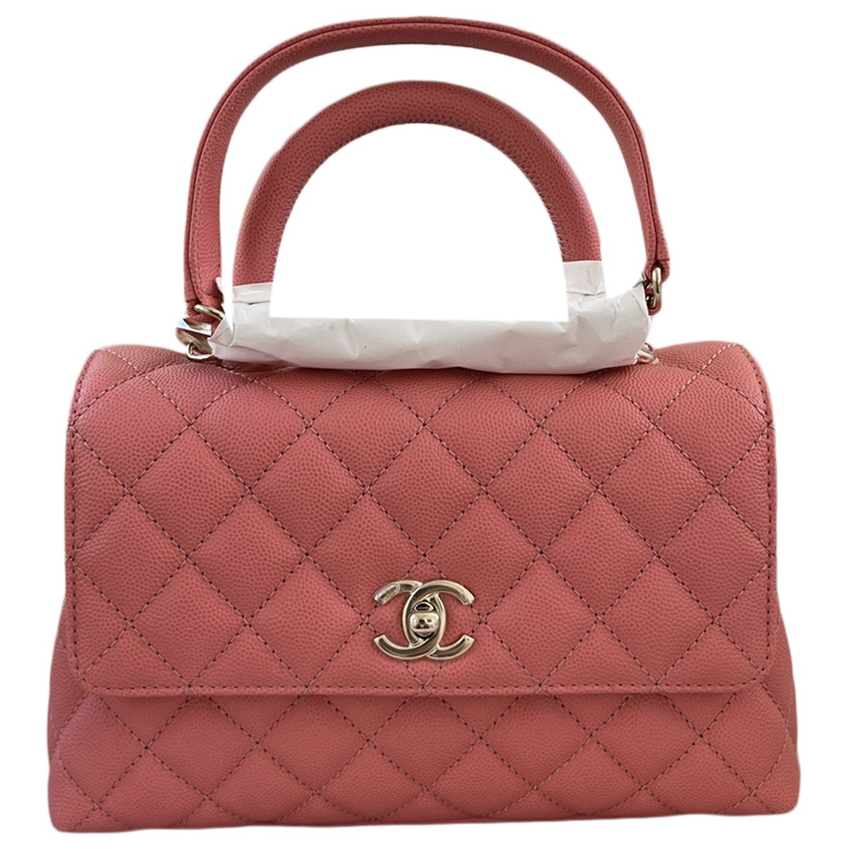 Coco Handle leather handbag