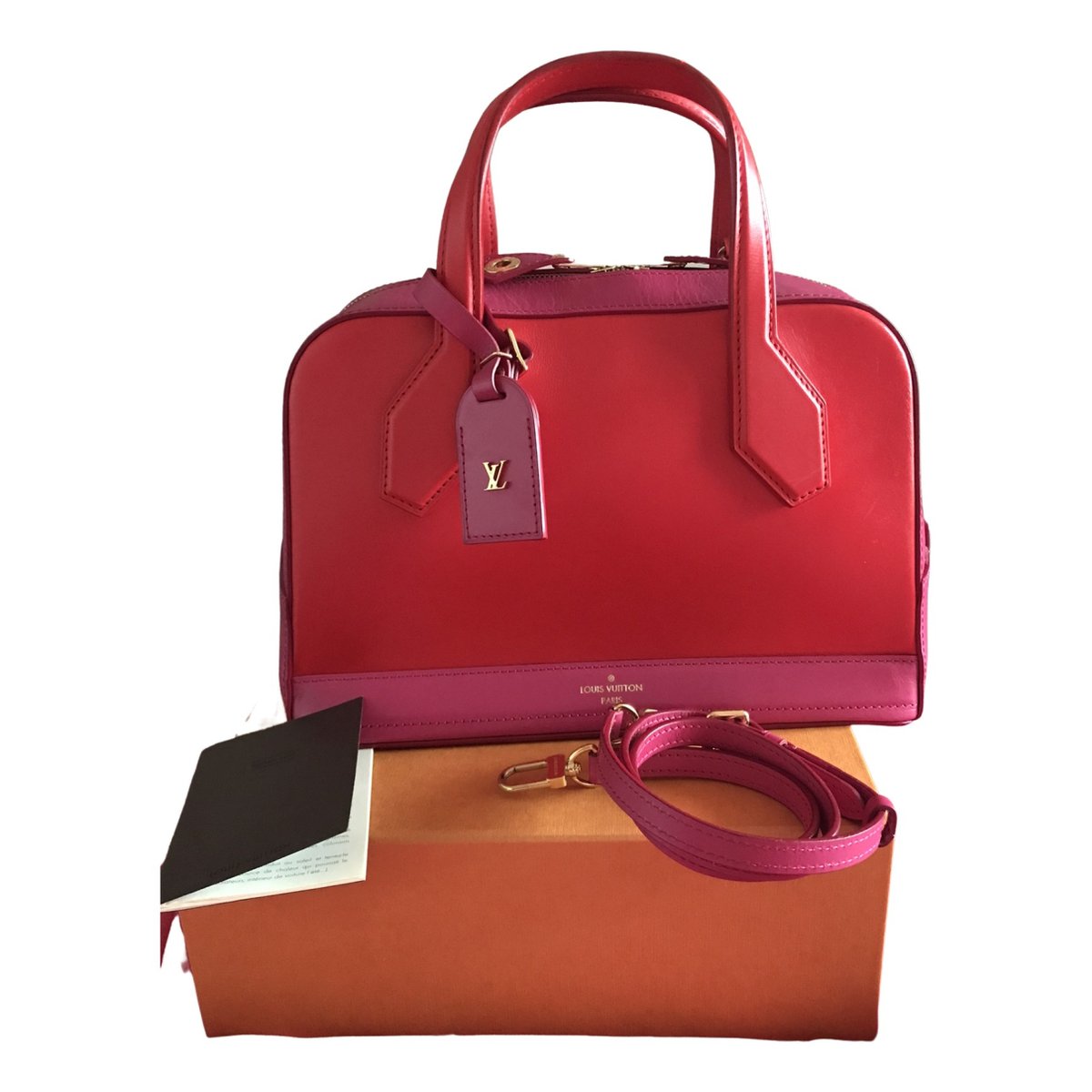 Dora leather handbag