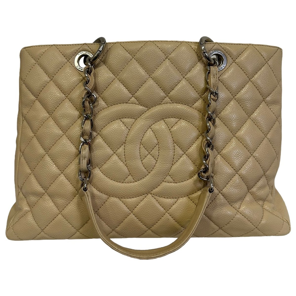 Grand shopping leather tote