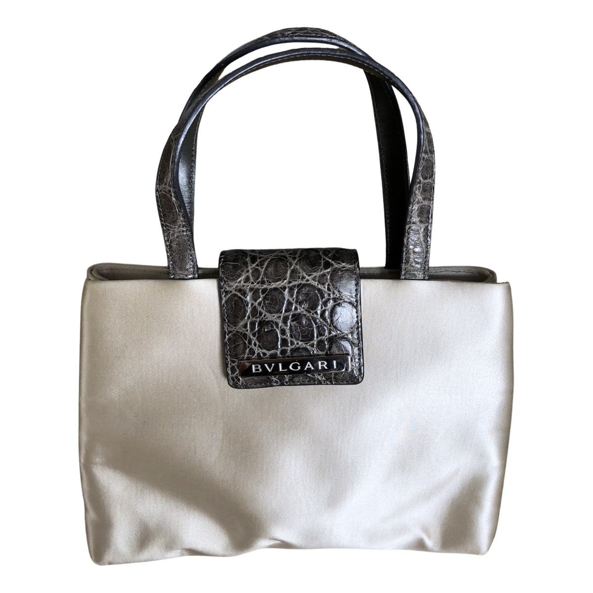 Bulgari silk handbag