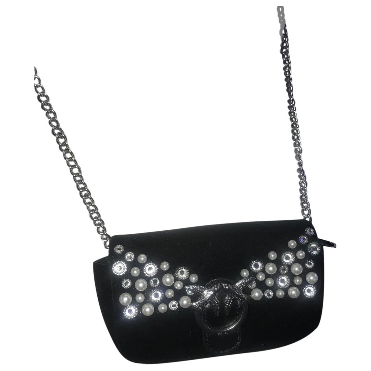 Love Bag velvet crossbody bag