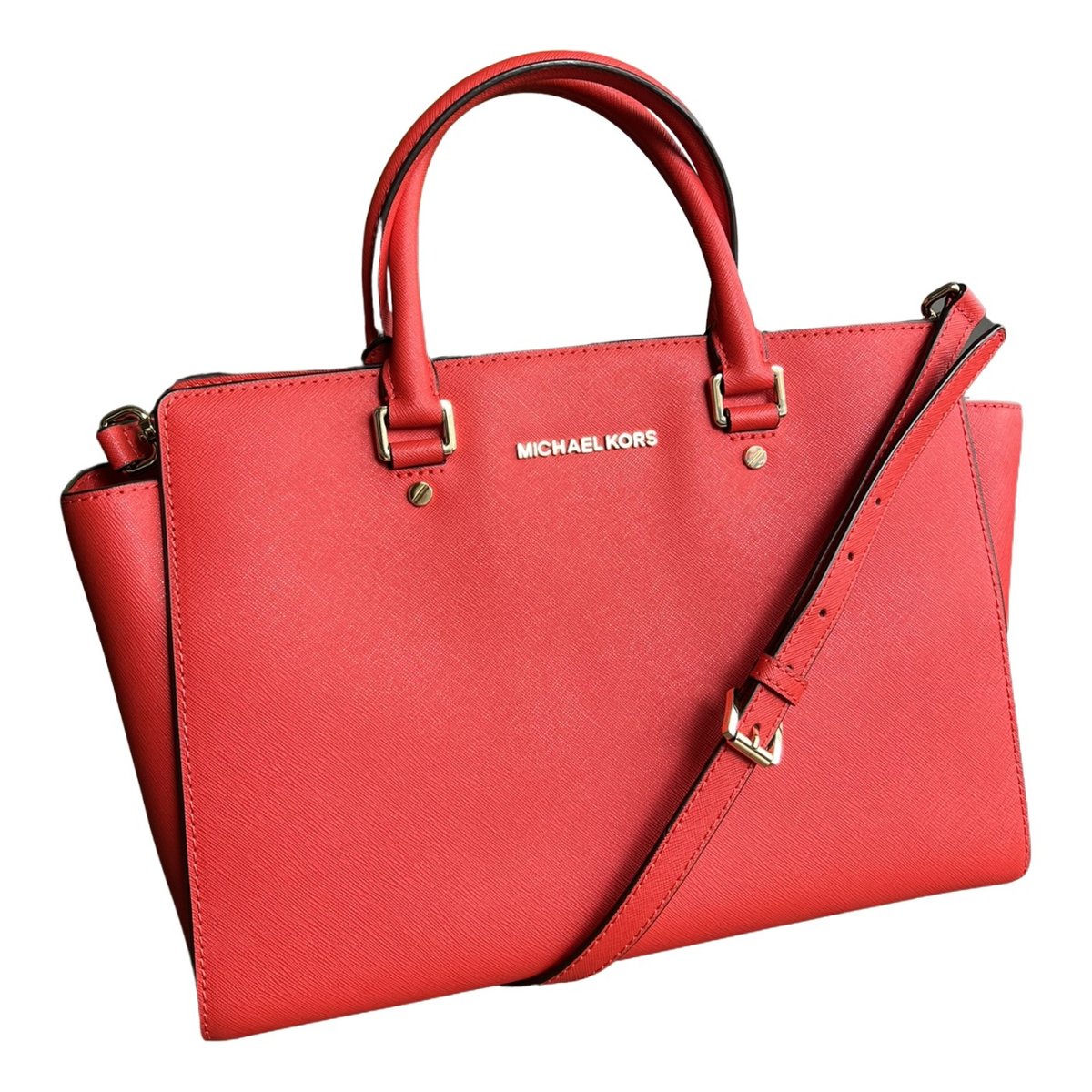 Selma leather handbag