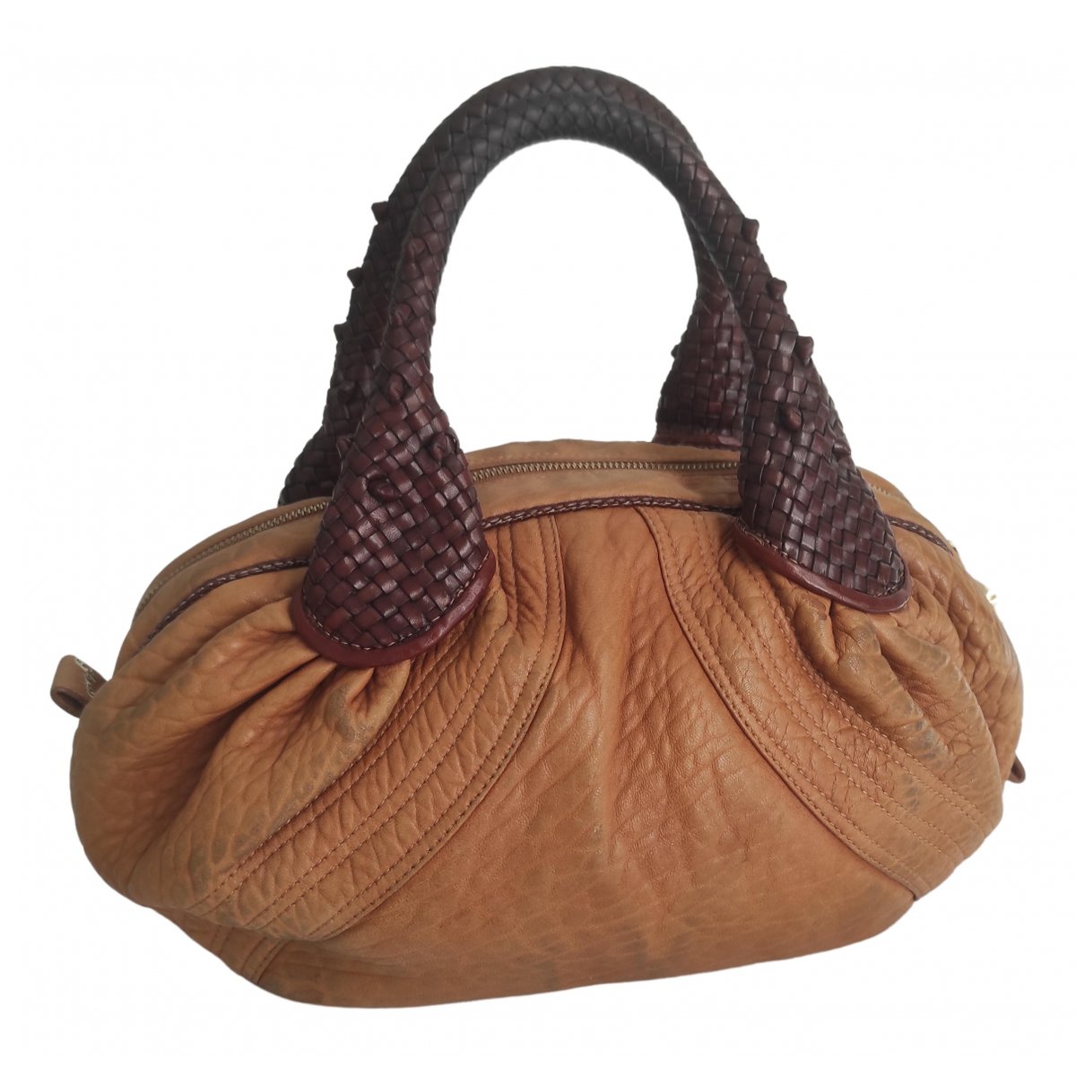 Spy leather handbag