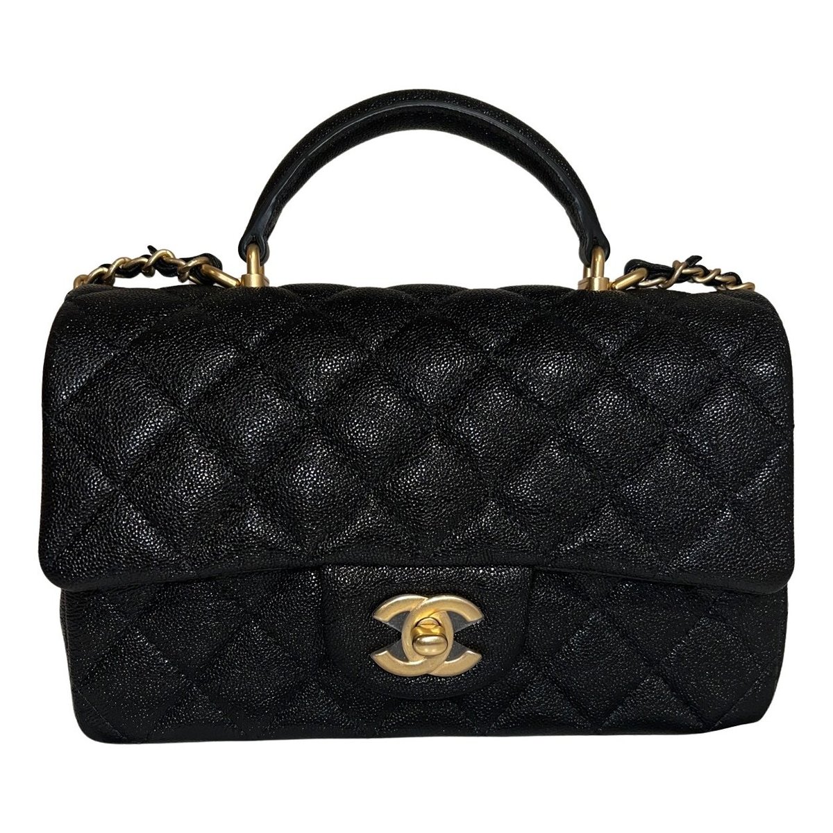 Timeless Classique Top Handle leather handbag