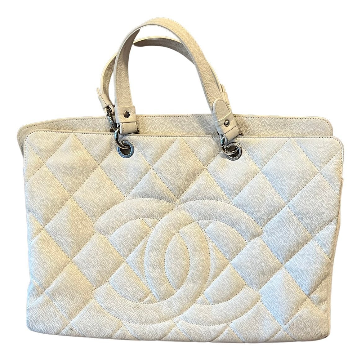 Grand shopping leather tote