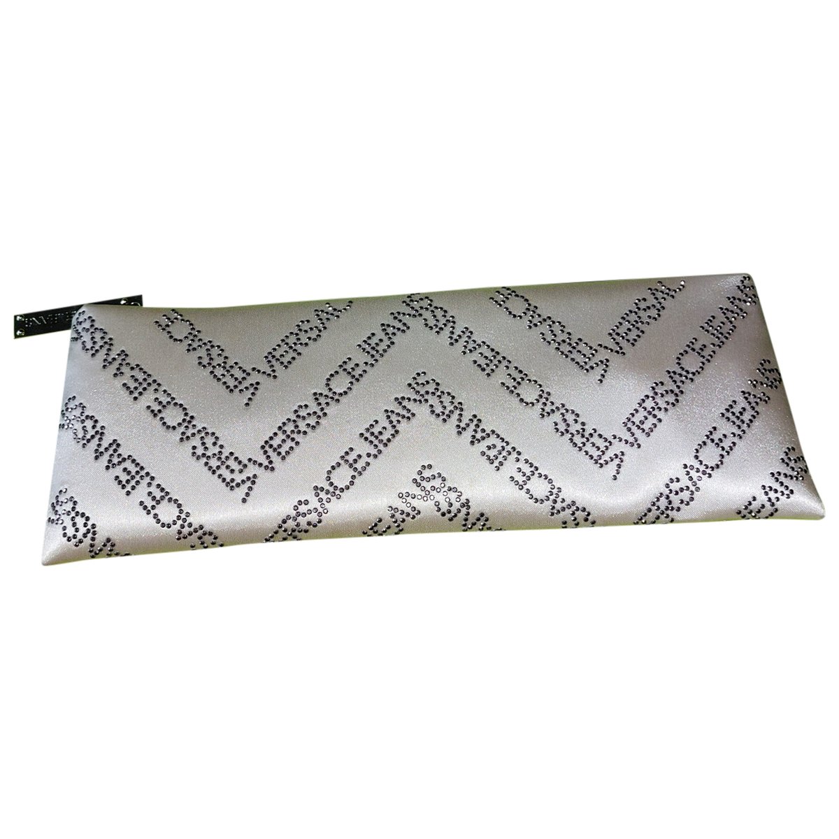 Silk clutch bag
