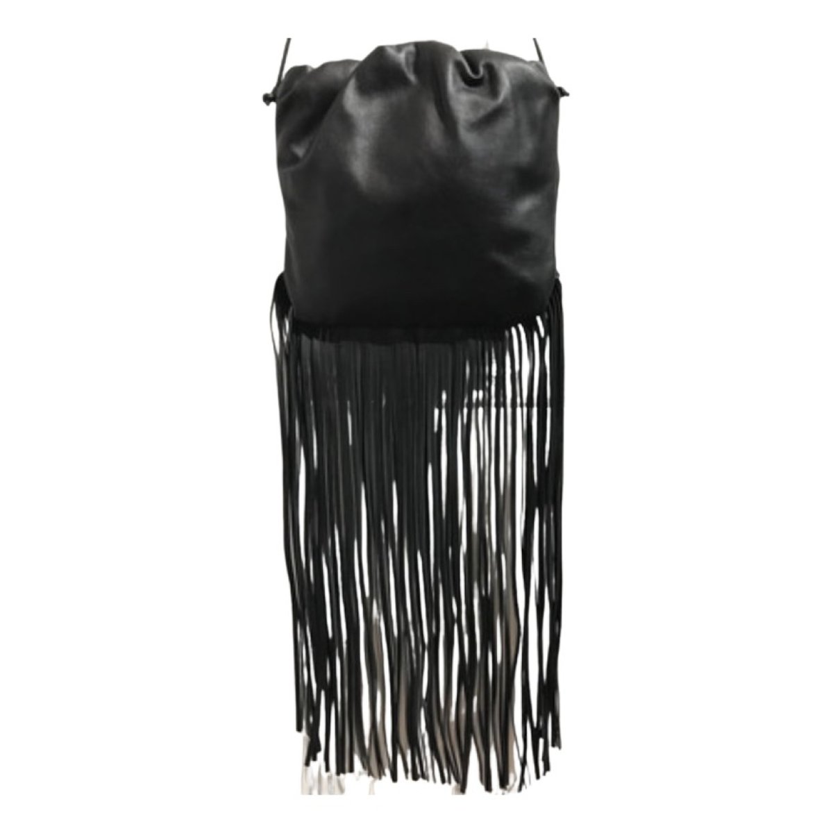 Fringe Pouch leather crossbody bag