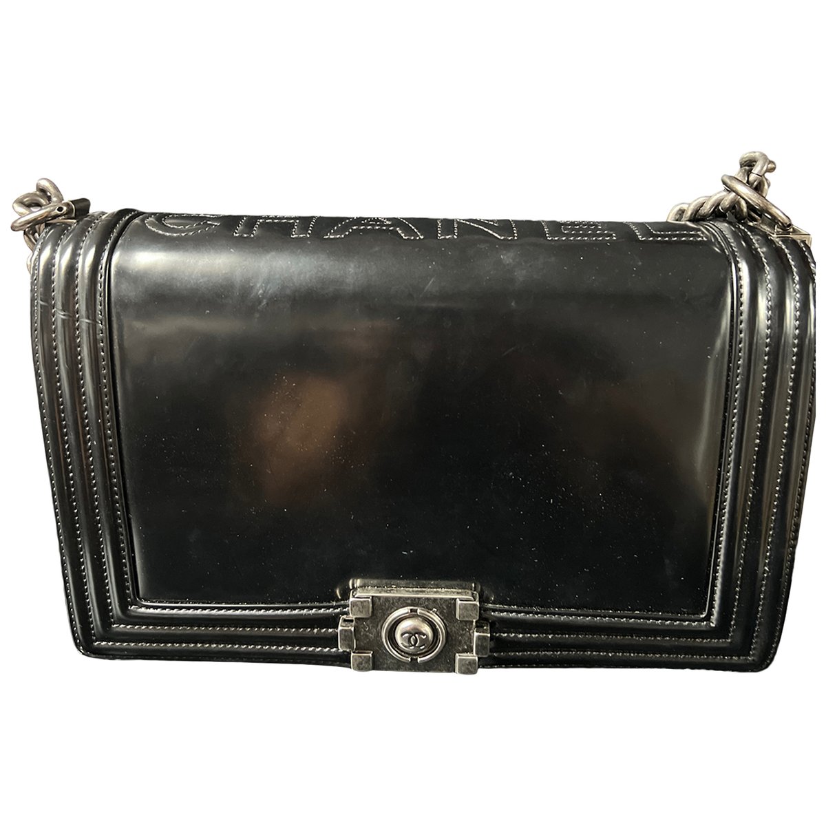 Boy leather crossbody bag