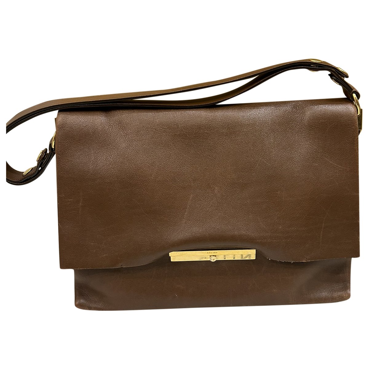 Blade leather handbag