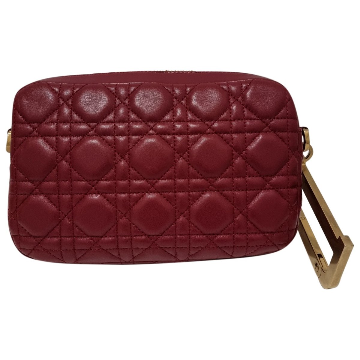 Diorquake leather clutch bag