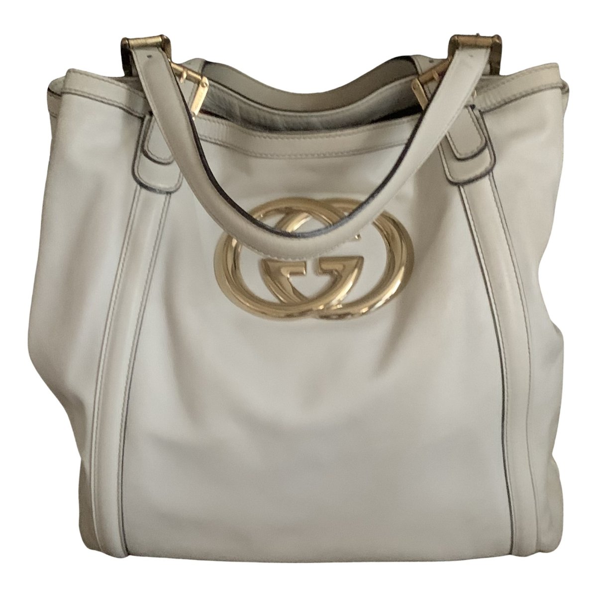 Britt leather tote