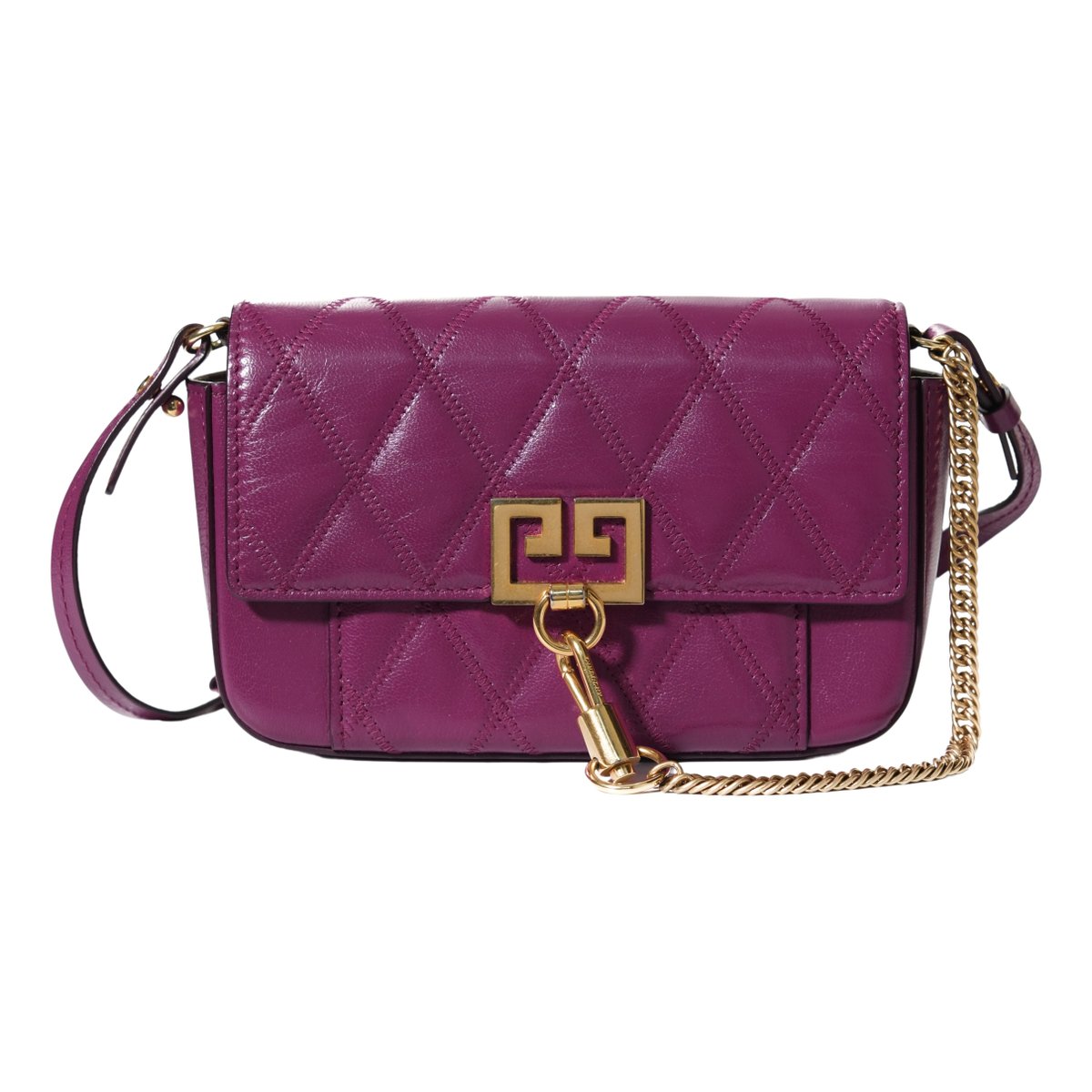 GV3 leather crossbody bag