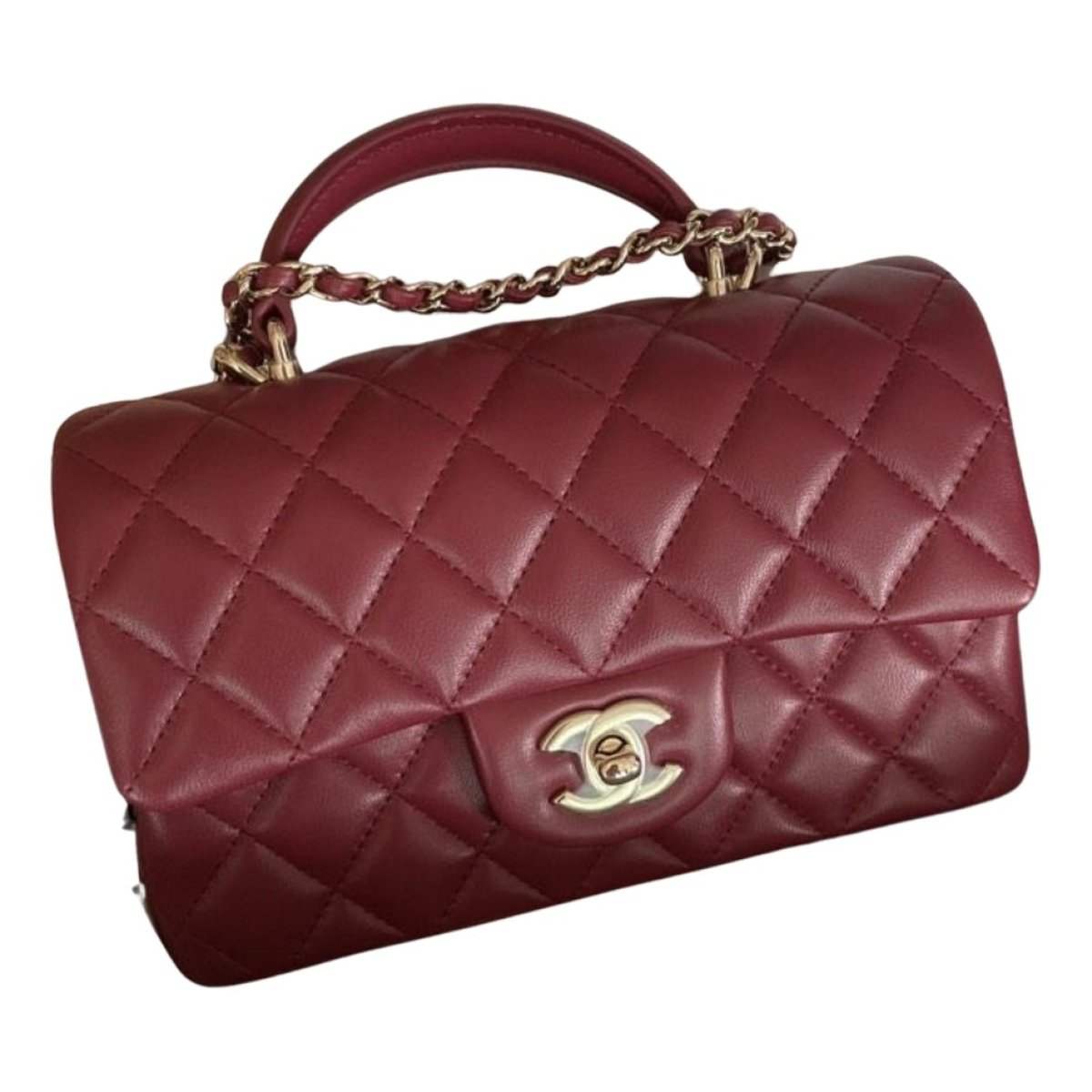 Timeless Classique Top Handle leather handbag