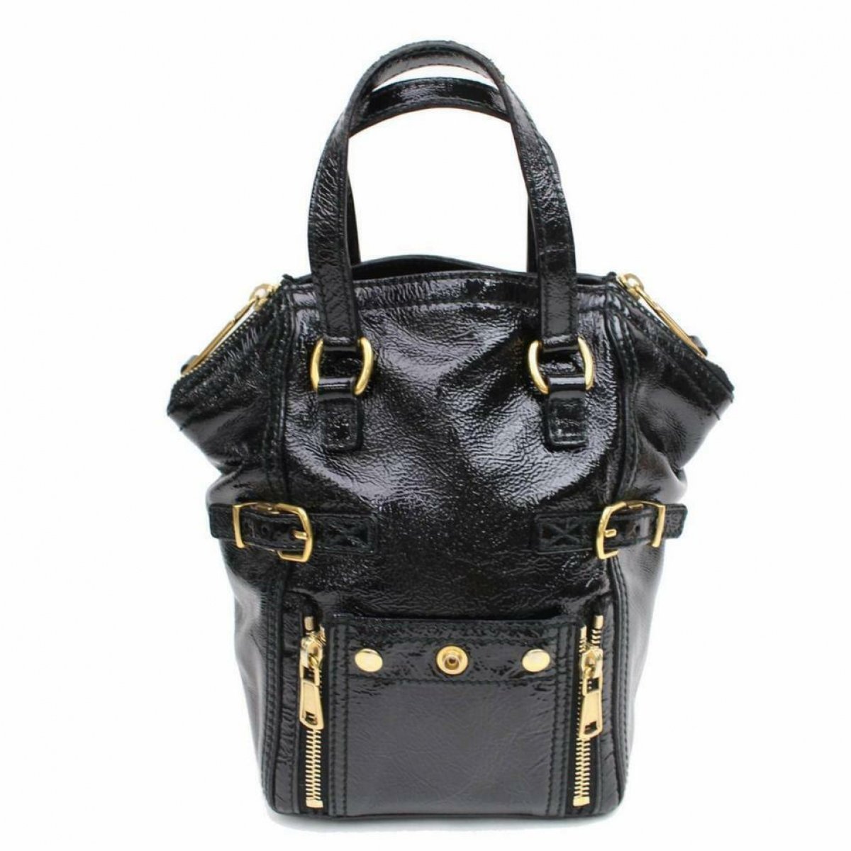 Downtown leather tote