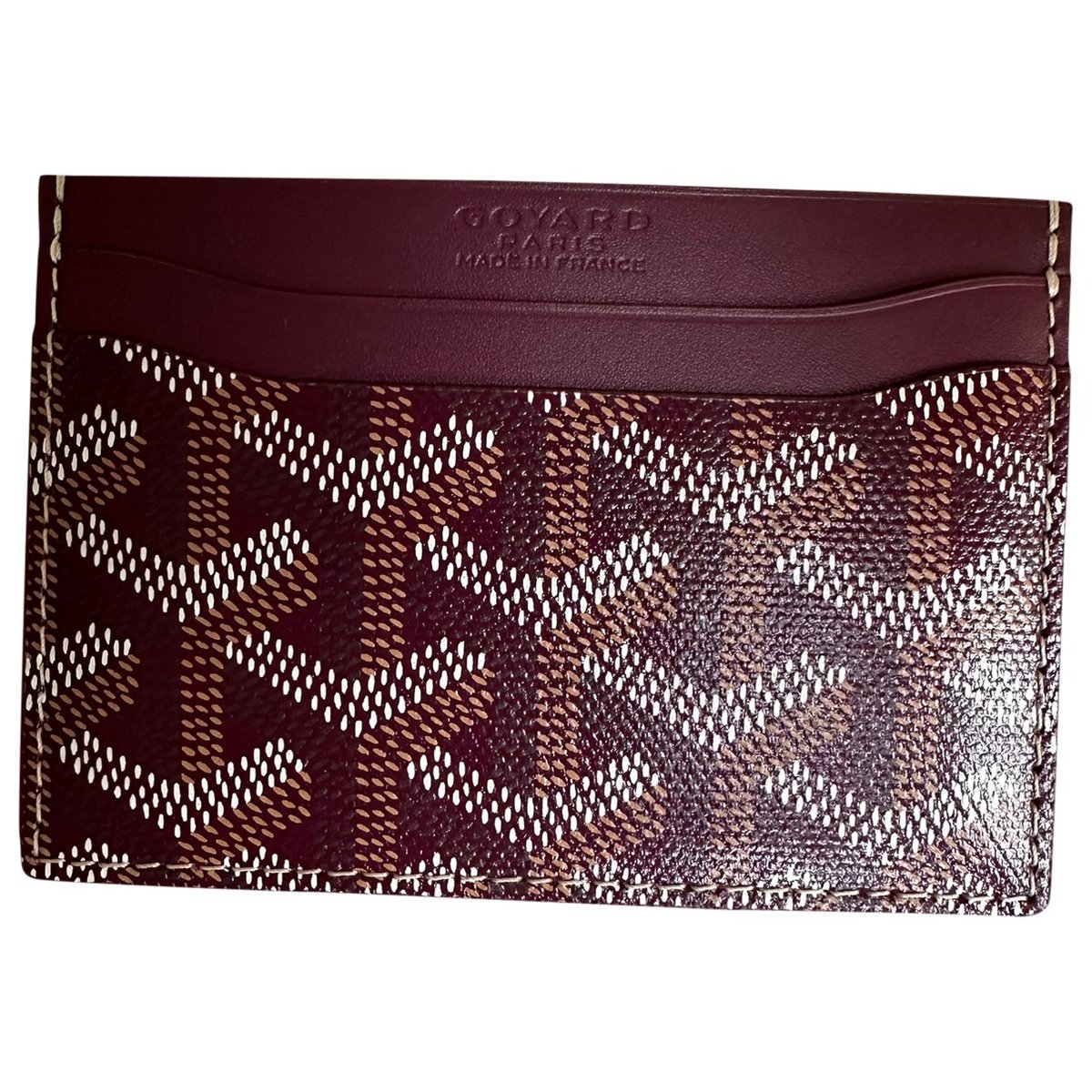 Saint Sulpice leather card wallet