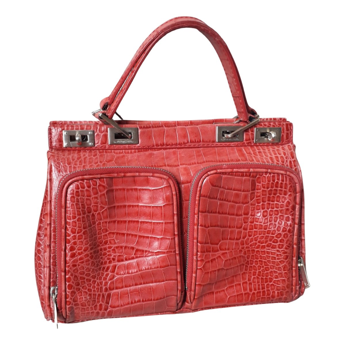 Balancel leather handbag