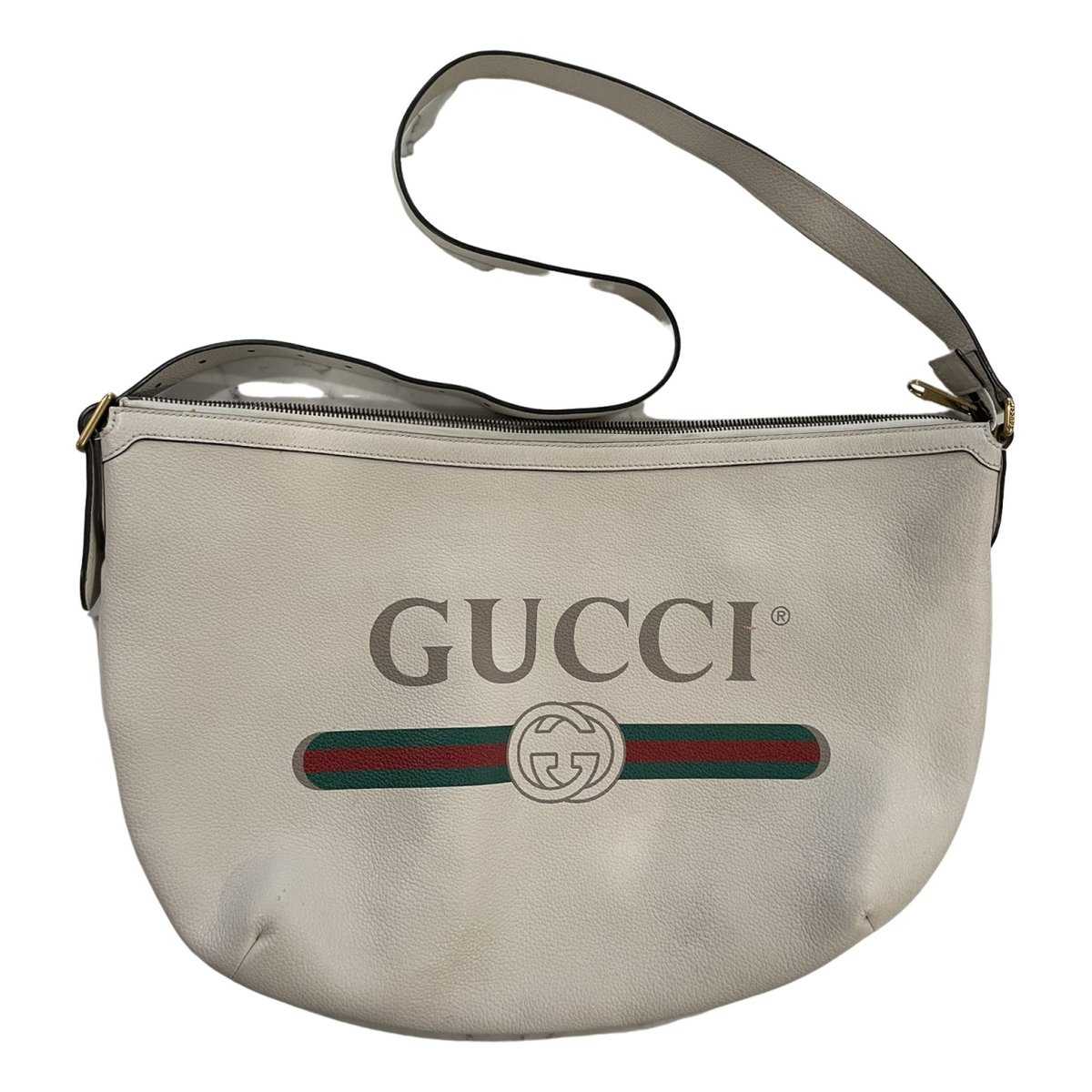 Hobo leather crossbody bag
