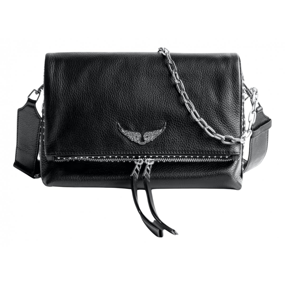 Rock leather handbag
