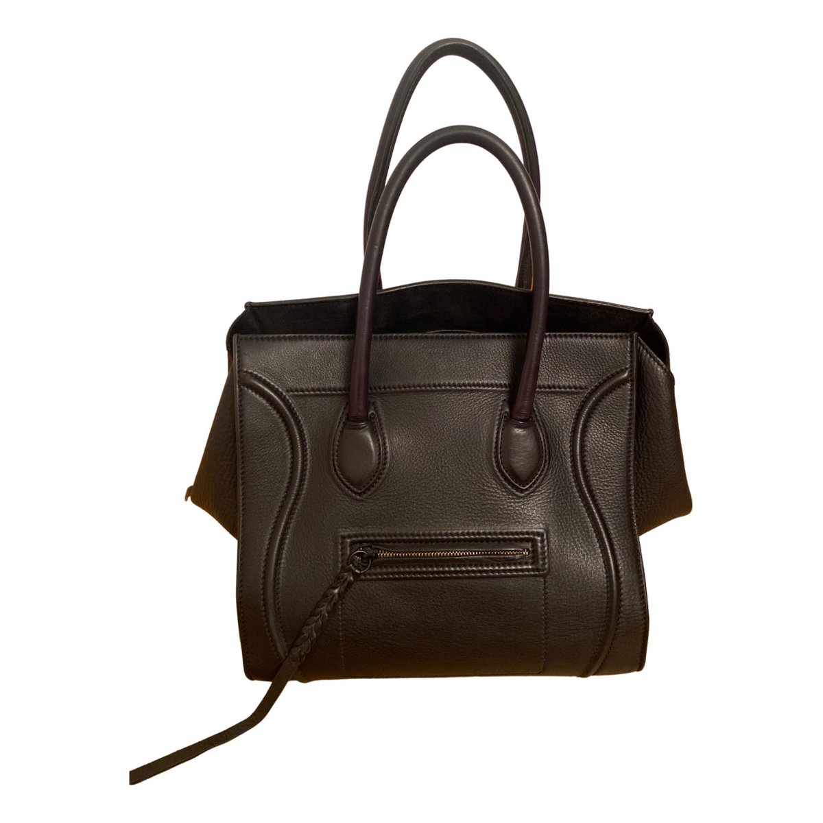 Luggage leather handbag