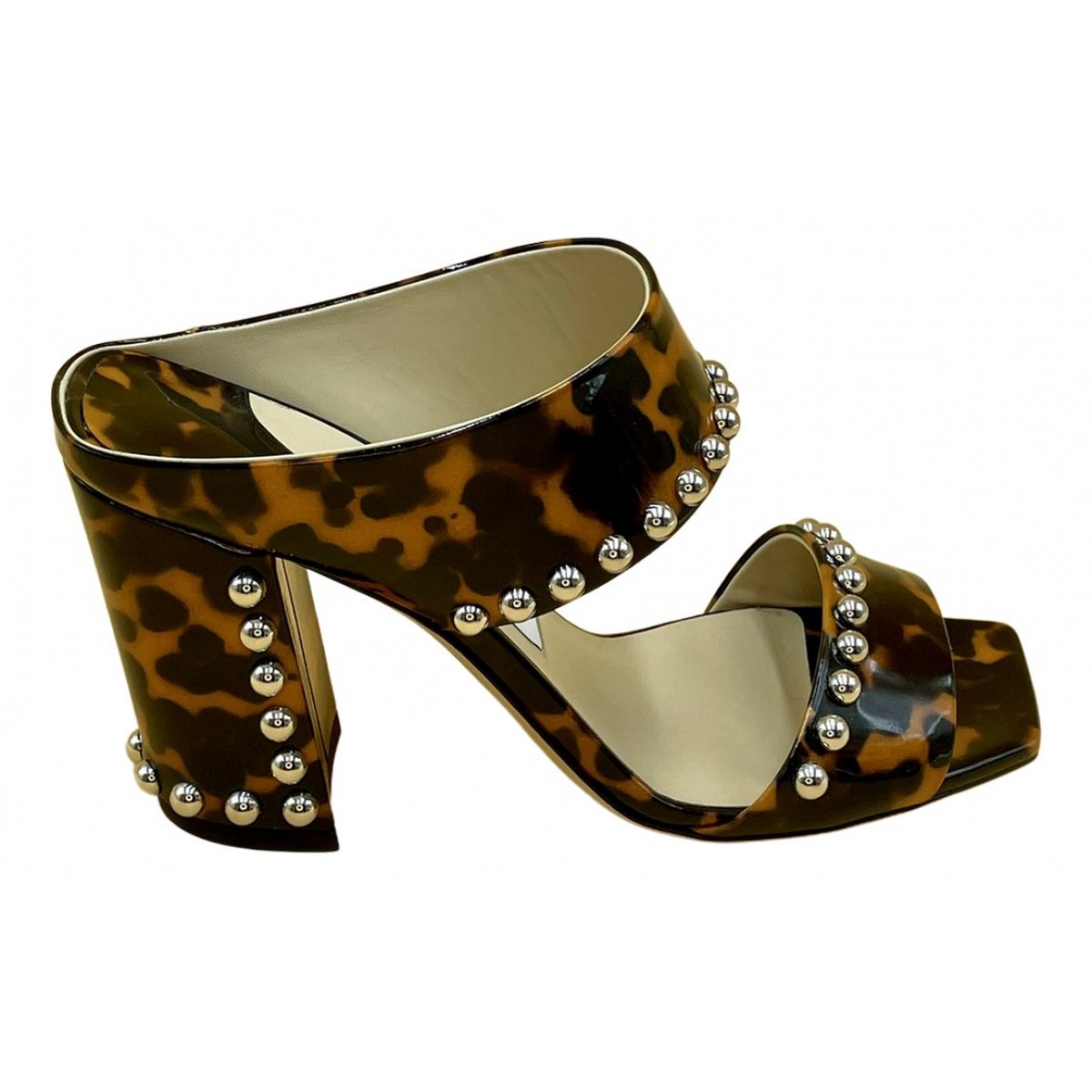 Baia patent leather sandals