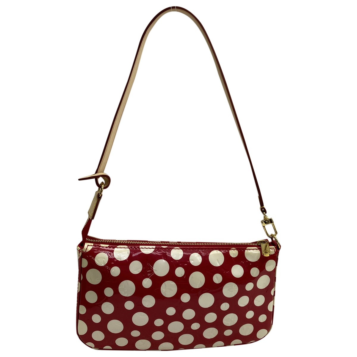 Pochette Accessoire patent leather handbag
