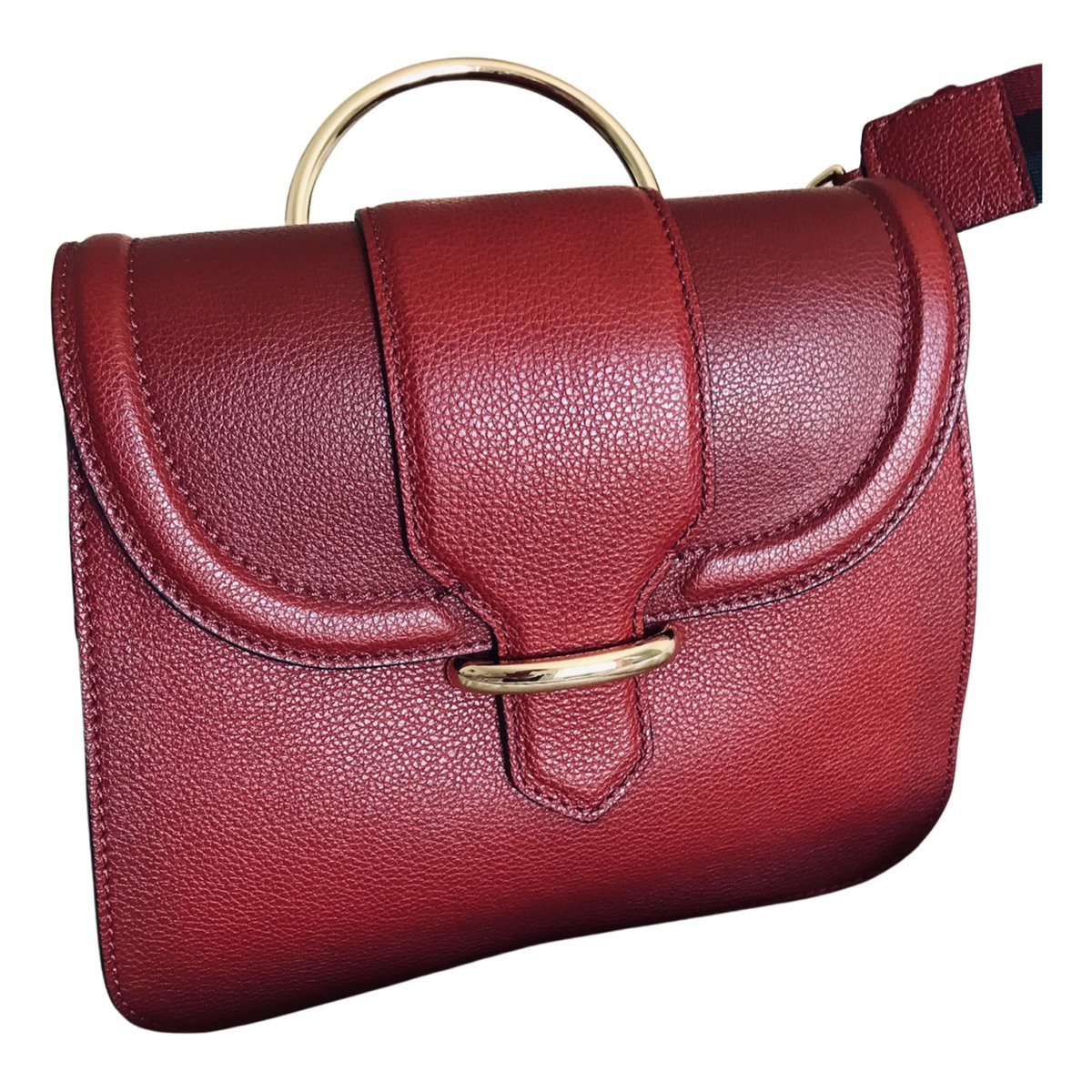 Leather handbag