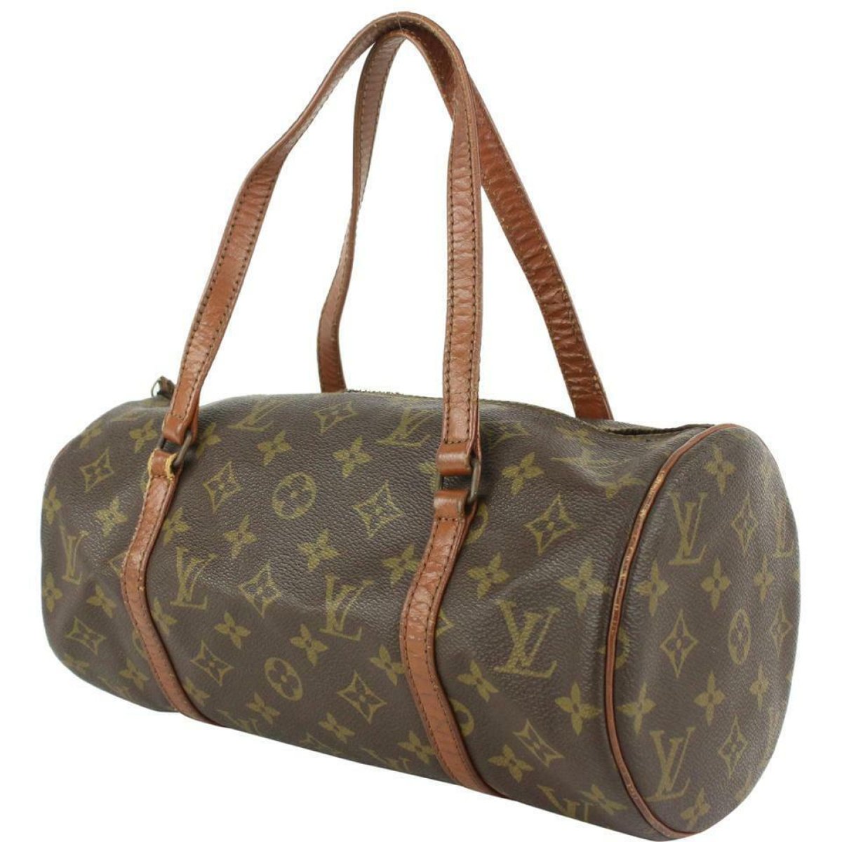 Papillon leather satchel
