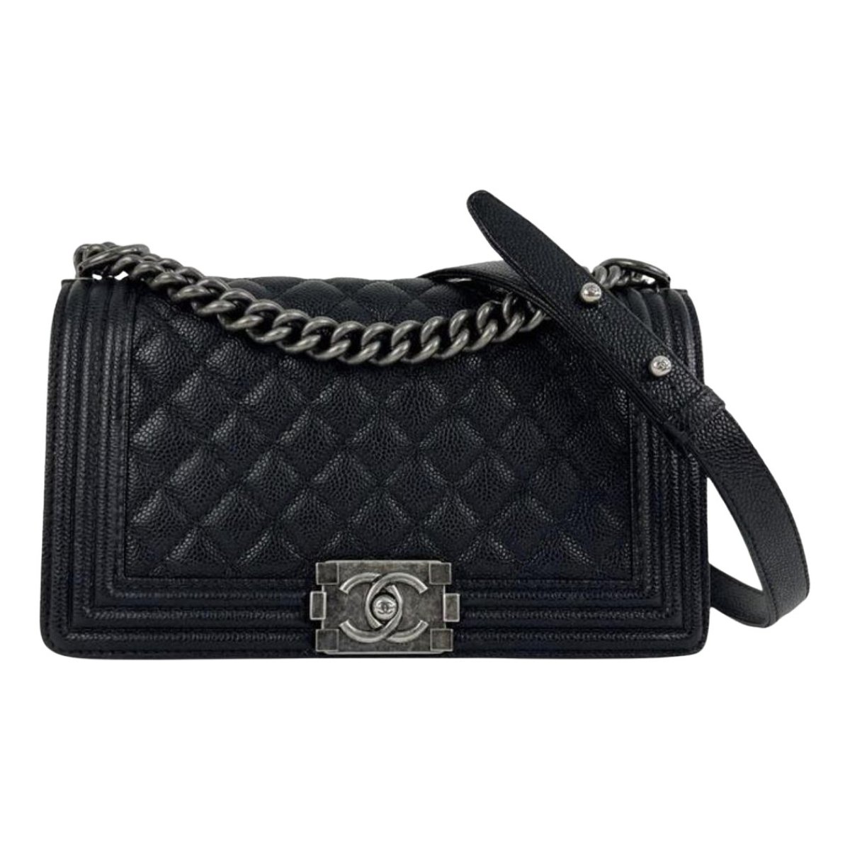 Boy leather crossbody bag