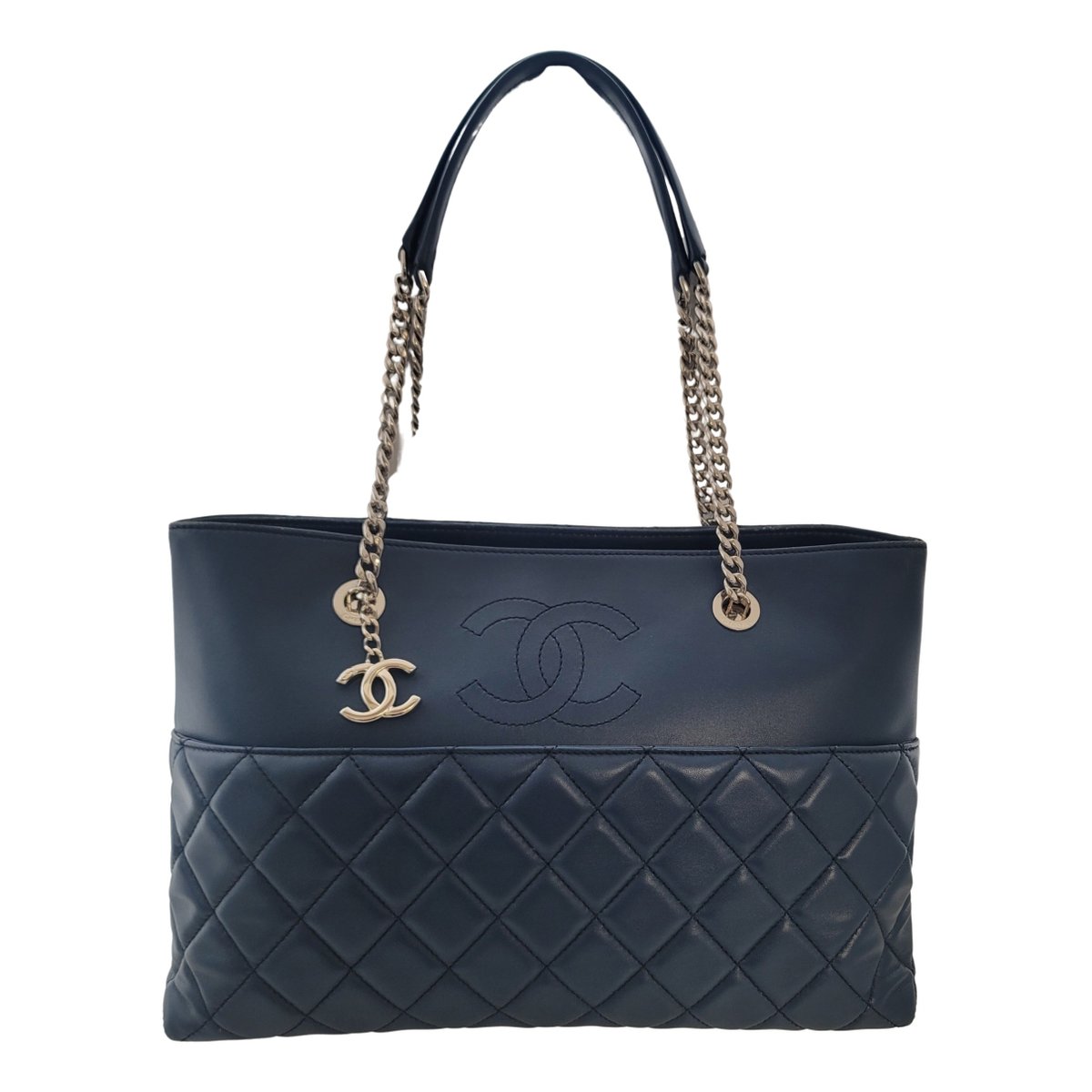 Classic CC Shopping leather tote