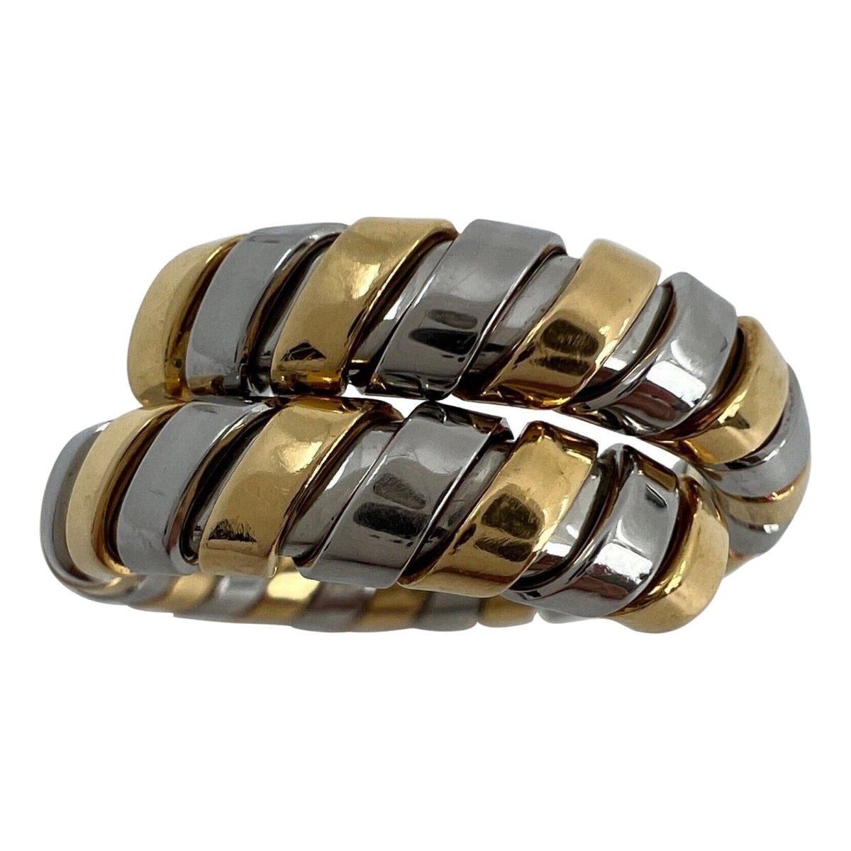 Tubogas white gold ring