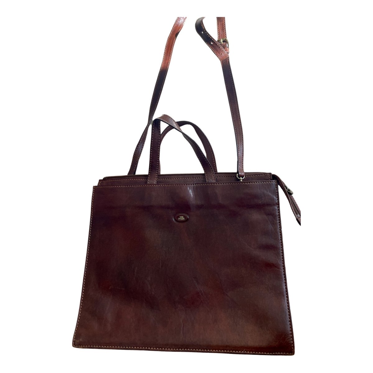 Leather handbag
