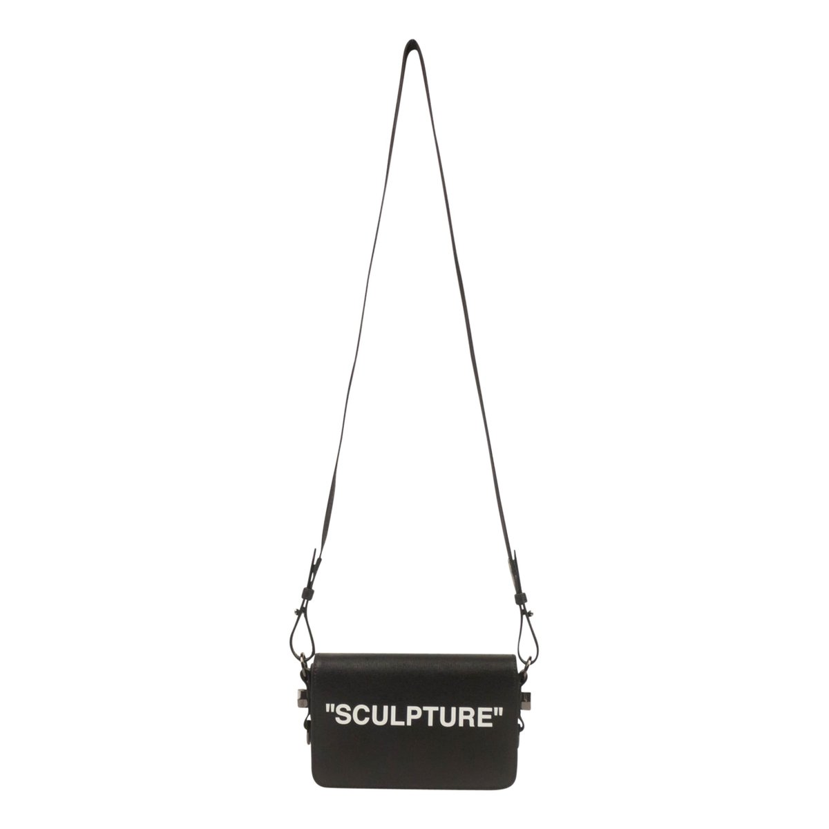 Sculpture leather handbag