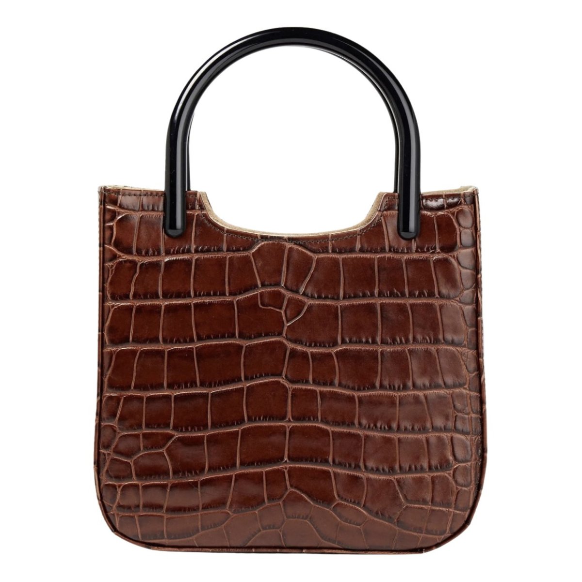 Leather tote