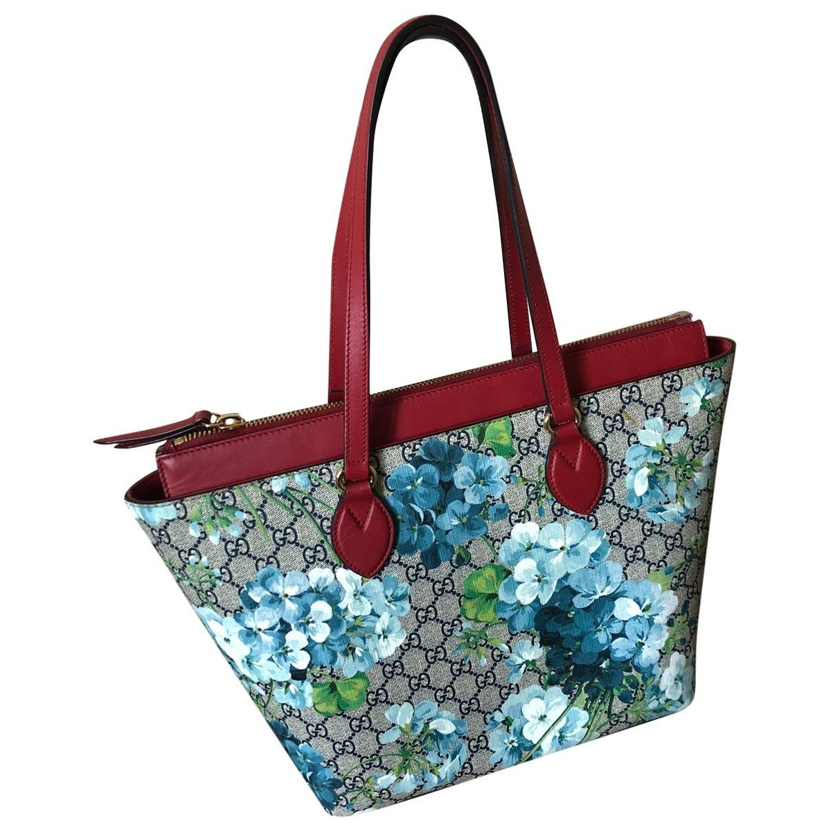 Ophidia Shopping leather tote
