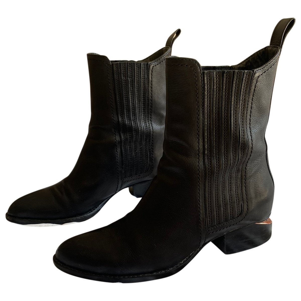 Kori leather ankle boots