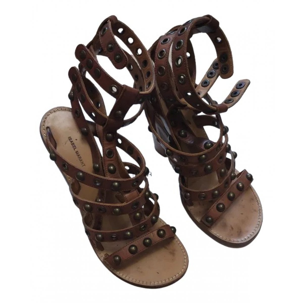 Caroll leather sandal