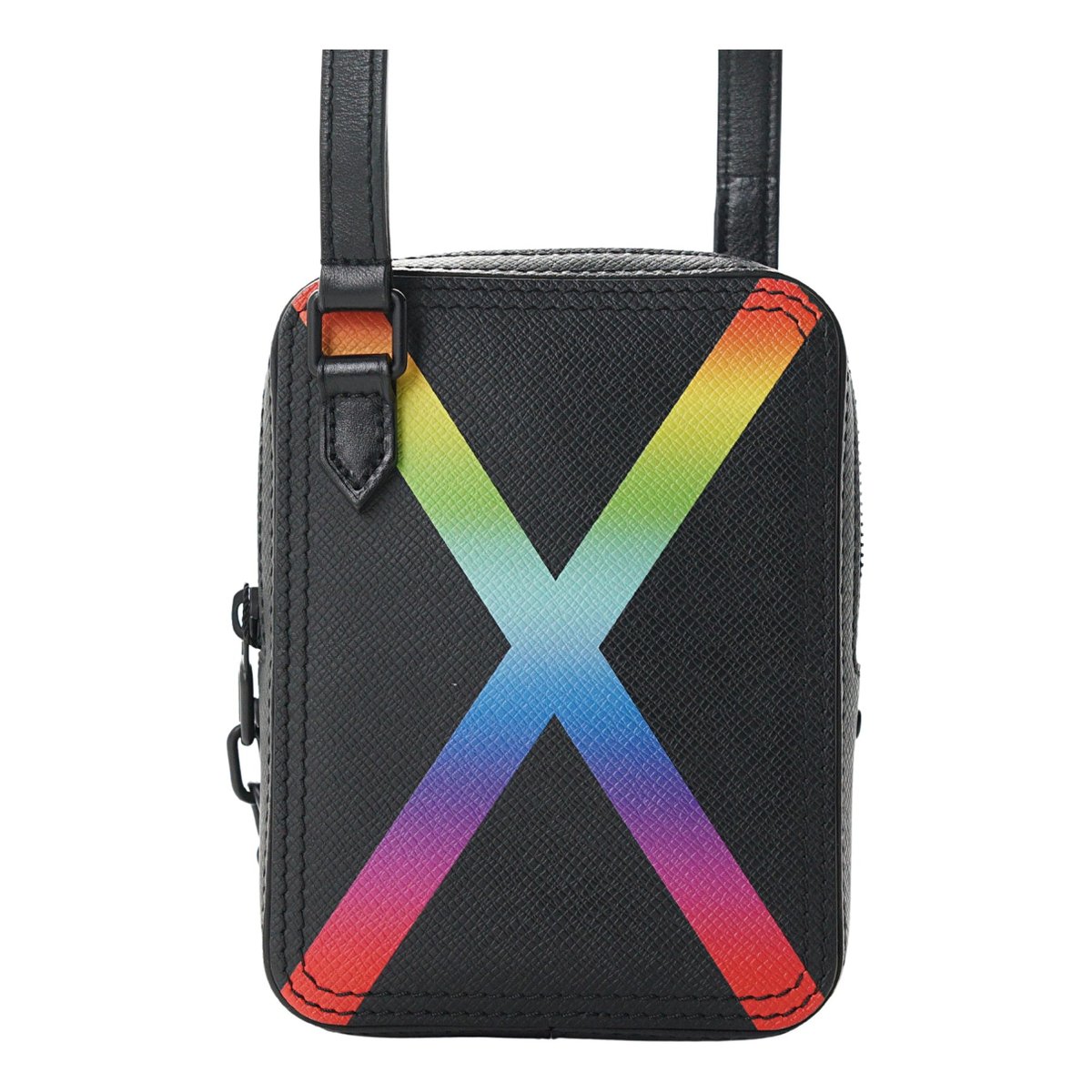 Danube leather crossbody bag