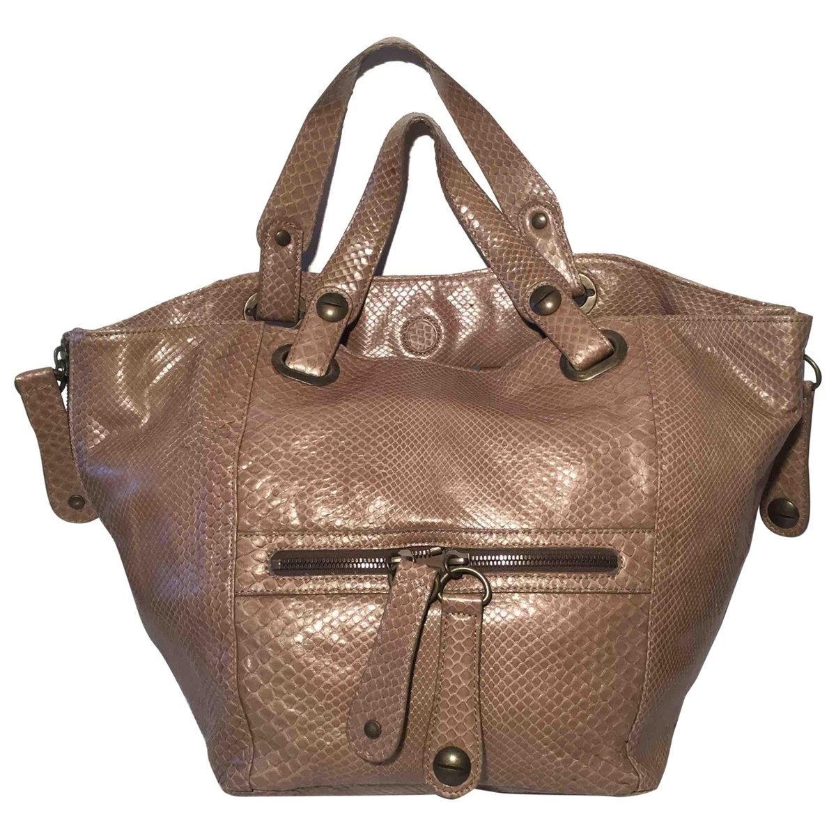 Midday Midnight leather tote