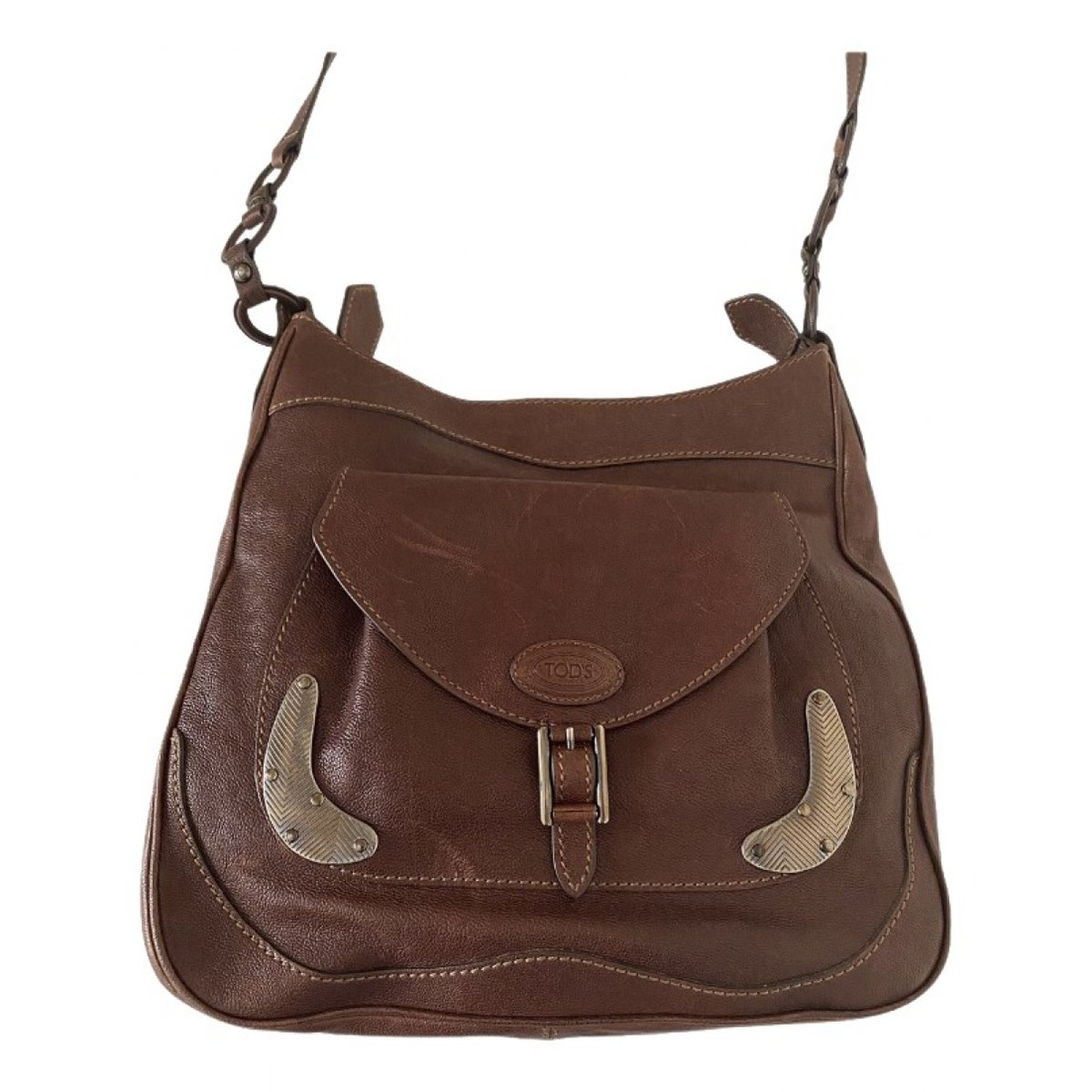 Leather crossbody bag