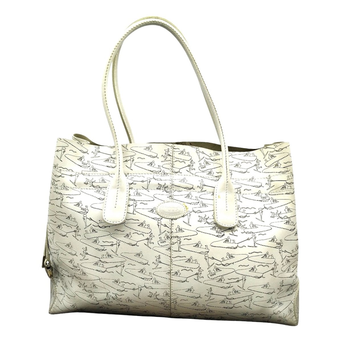 D Bag leather tote
